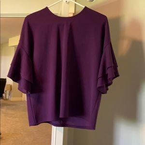 Dark purple blouse